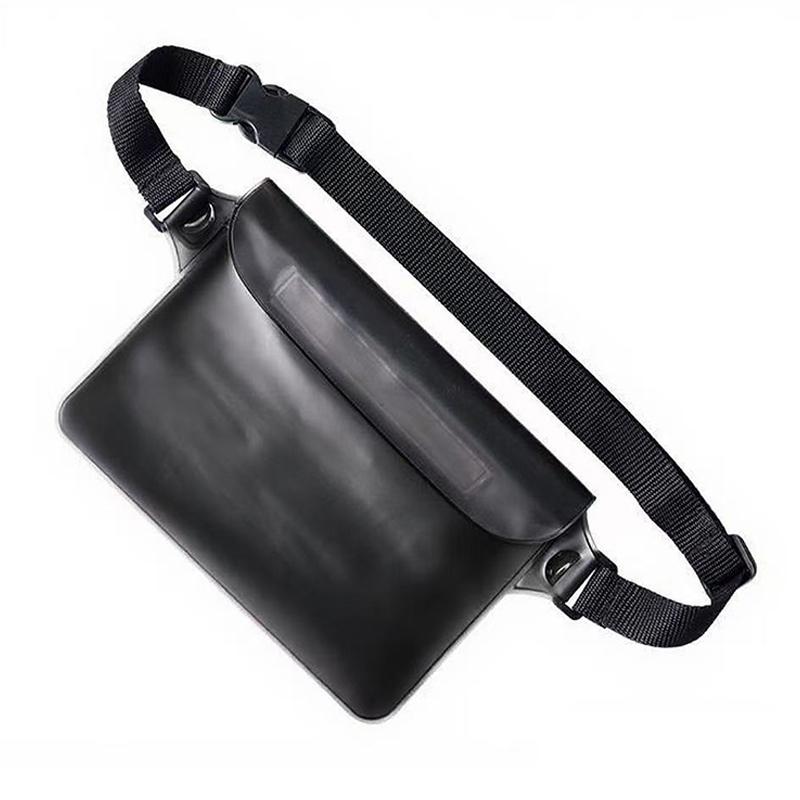 Waterproof Bag Hold ID's Credit Cards Keys Cell Phone Underwater Pouch Waist Pack Fanny Swimming Beach Dry Pouch Case