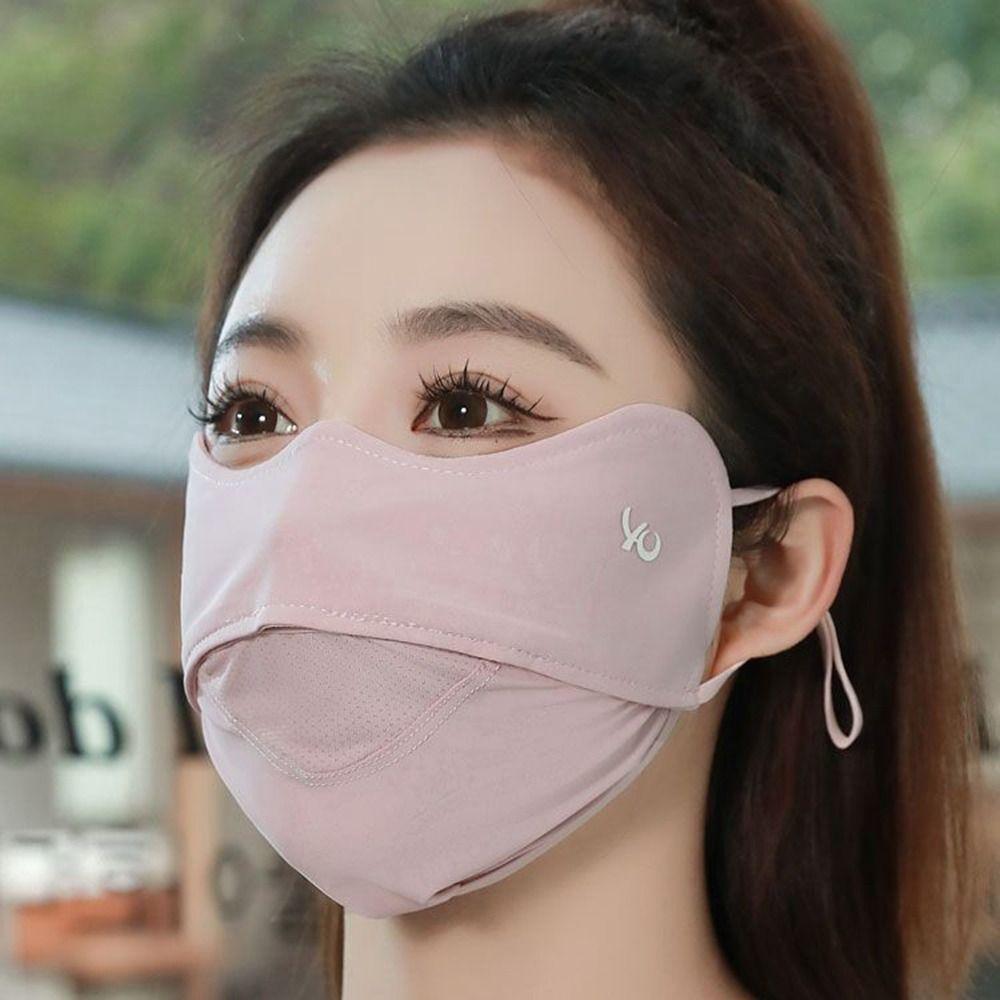 Face Mask Ice Silk Mask Summer Face Gini Mask Breathable Face Cover Golf