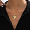 Chic Personalized Women's Heart Necklace