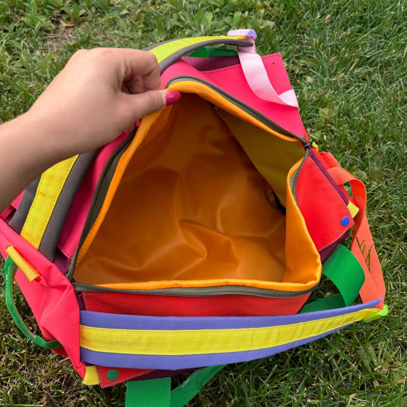 Schoolbag 1011 summer new fashion travel bag, wet and dry separation, lightweight short-trip luggage bag, stylish outdoor sports bag