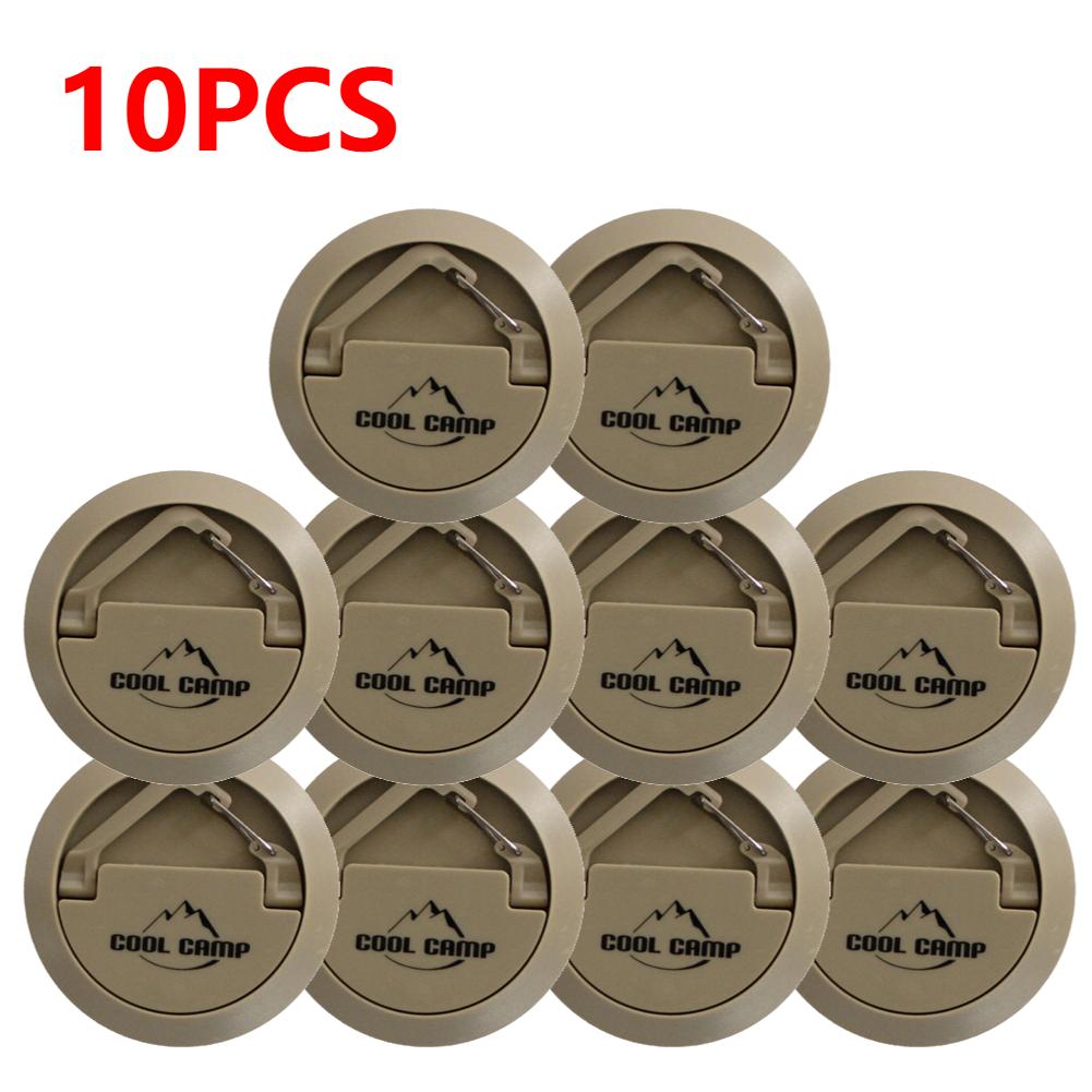 1-10pcs Portable Hanging Hook Tent Magnetic Hook Convenient Efficient Heavy Duty Earth Magnet for Outdoor Camping Canopy