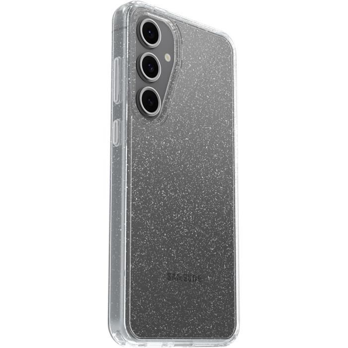 Coque de protection - otterbox - symmetry clear - samsung galaxy s24 fe - anti-chute - plastiques recyclés