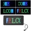 Flexibles LED-Schild 190x90mm 16x32 Auflösung Bluetooth APP-Steuerung Benutzerdefinierter Text Muster Animation LED