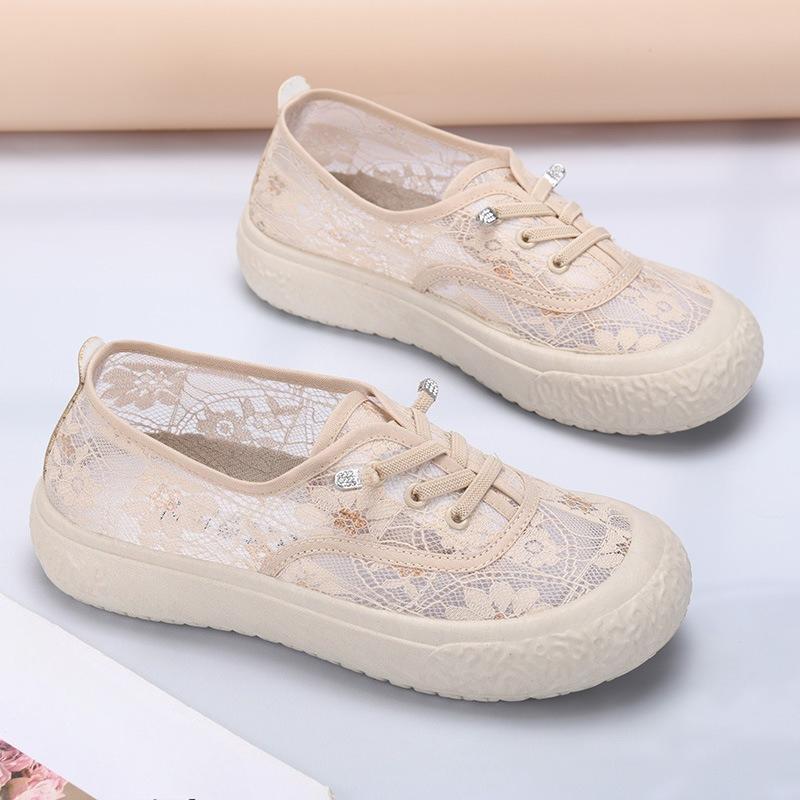 

New Fashionable, Breathable and Casual Board Shoes for Women s Season with Thick Soles 40 бежевый