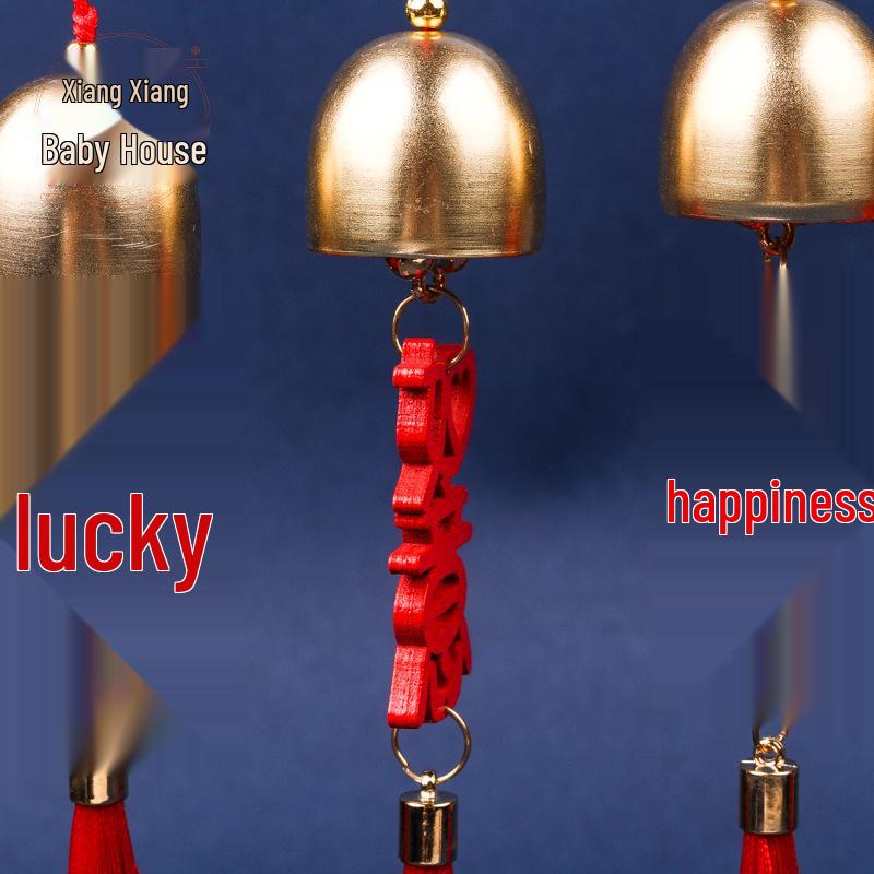 Wind Chime Wish Tag Pendant: Christmas Door Hanging Ornament and DIY Small Accessory Set