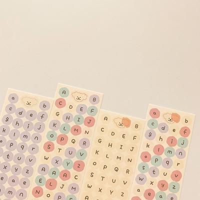 Planner Scrapbooking DIY Journal Alphabet Stickers Decorative Paper Stickers Self Adhesive