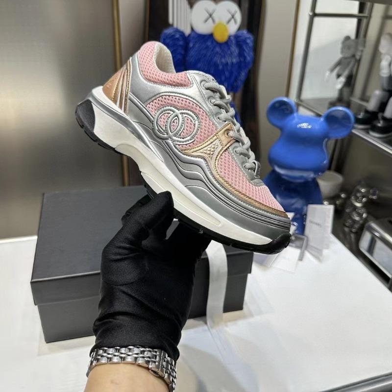 This Silver Horn King's new heightened thick-soled casual color matching mesh sneakers thick-soled dad shoes women