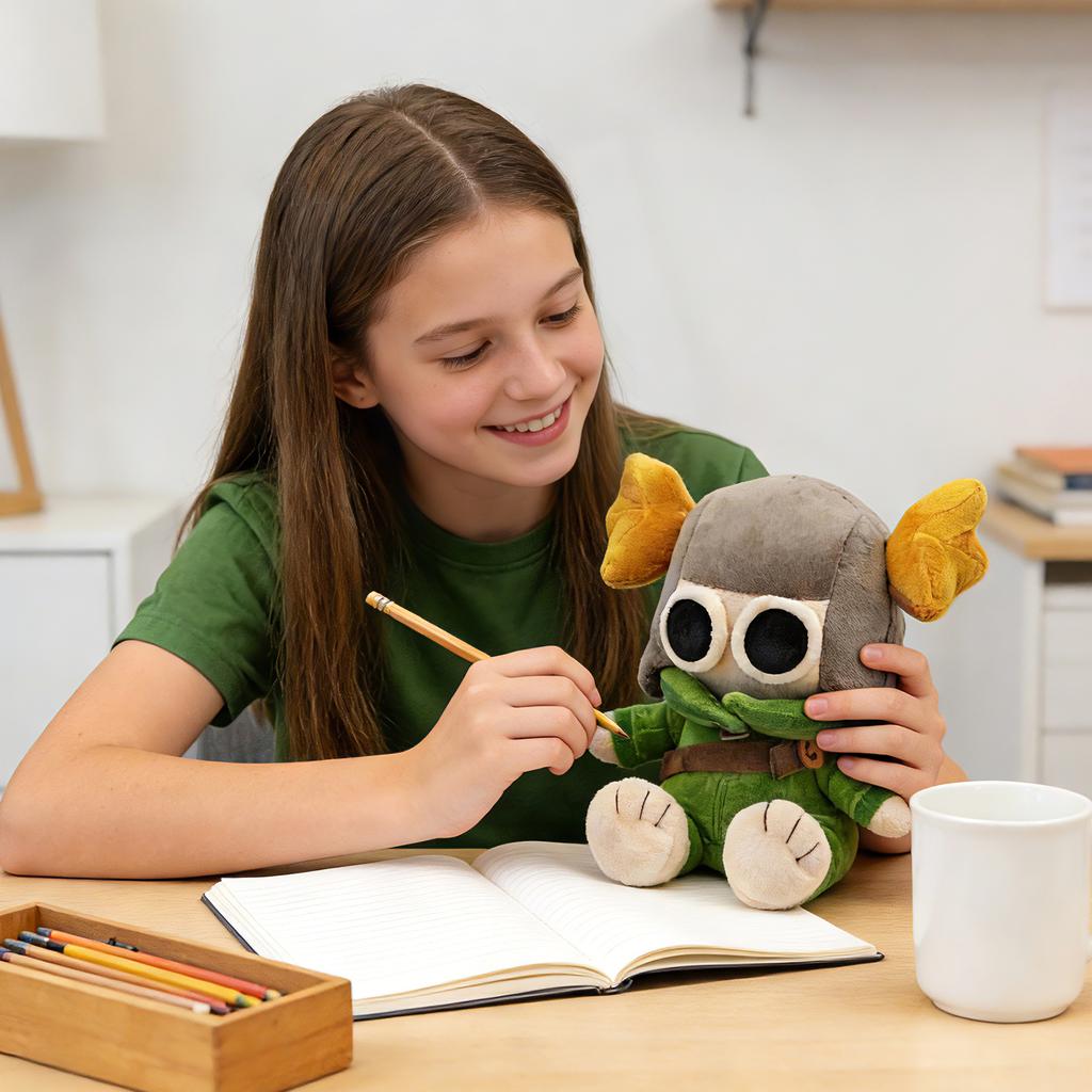 Plush Doll, Toy Gift, Cartoon , Children's Rag Doll, Children's Gift Pillow