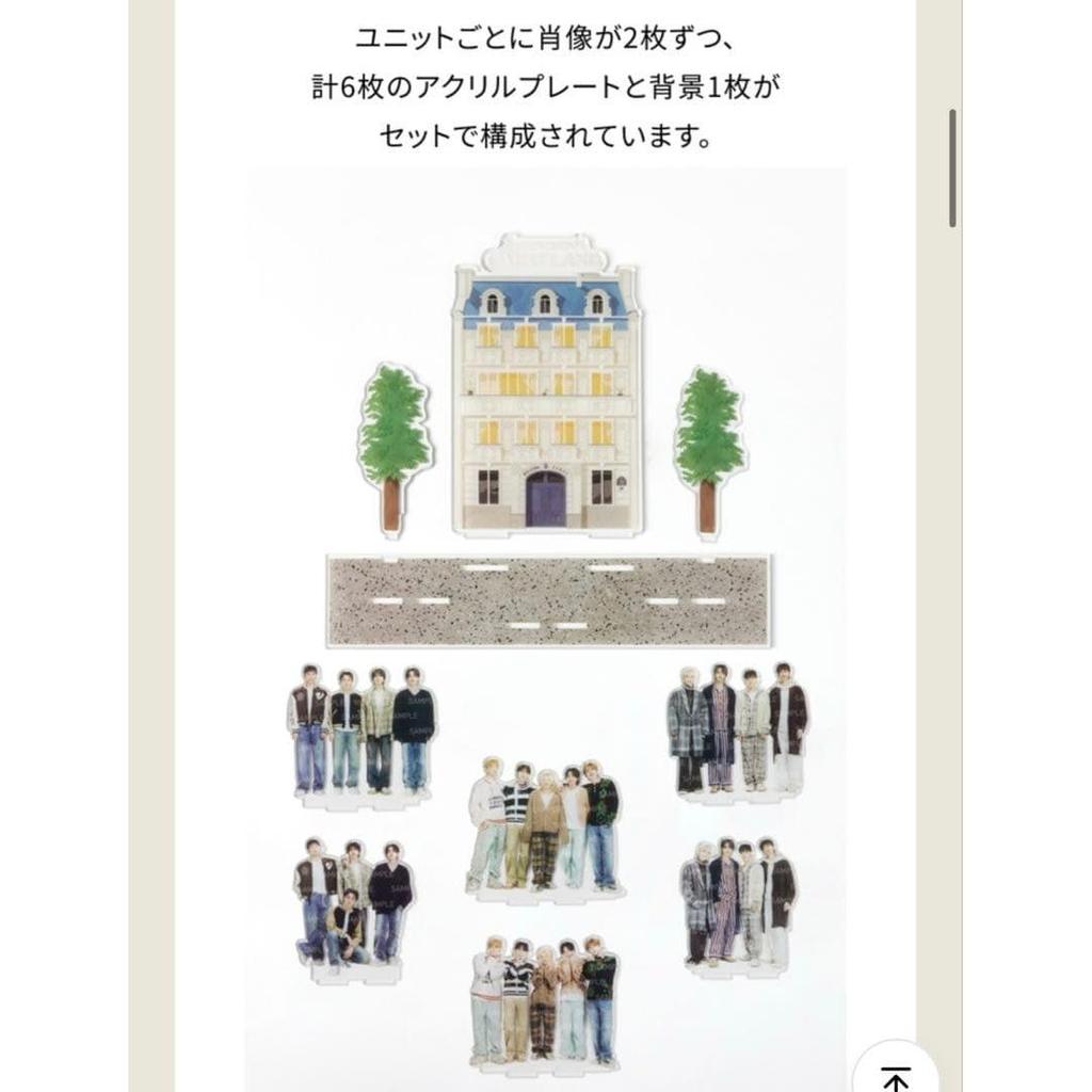 Used SEVENTEEN acrylic stand 2024 carat land