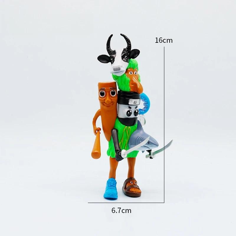 34 Style Italian Brainrot Figures Toys Tung Tung Tung Sahur Tralalero Tralala Anime Action Figurines Ornament Ornaments Decor