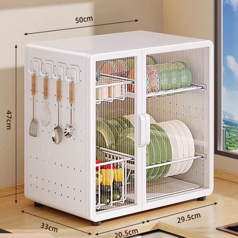 YouShu Foldable Aluminum Kitchen Dish Rack