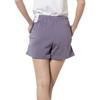 Nike Breathable Solid Color Sports Knitted Casual Shorts Women Shorts Purple HF6941-509
