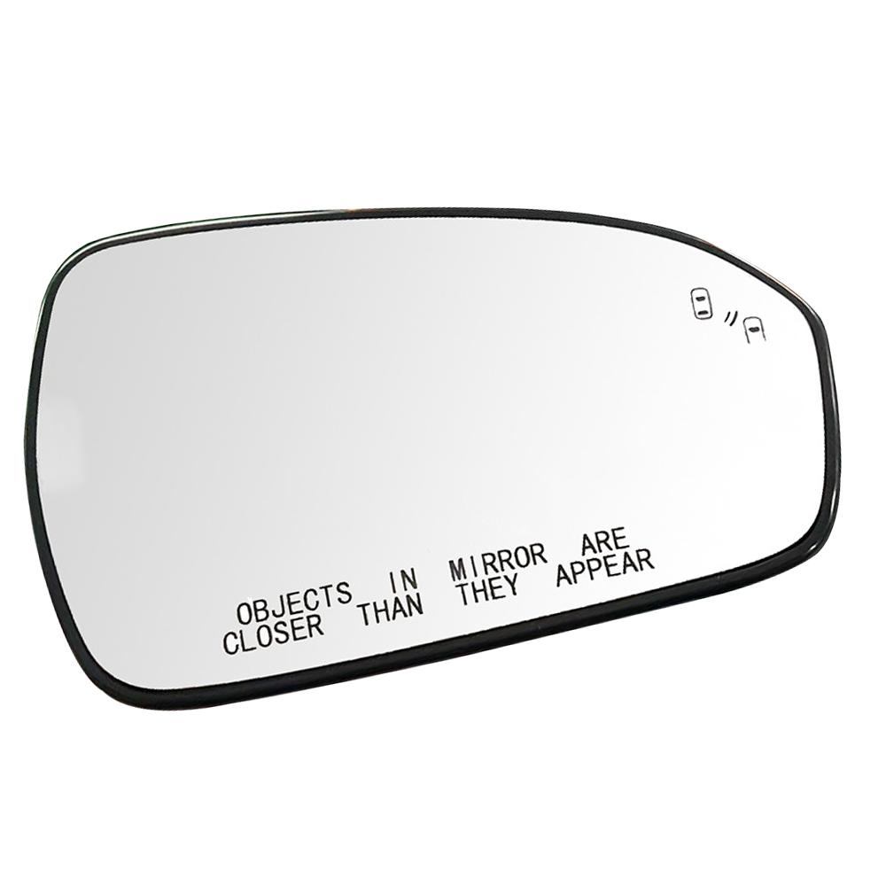 Heated Side Mirror Glass Rearview Mirror Left Right with Blind Spot  for Ford Fusion 2013 2014 2015 2016 2017-  Version