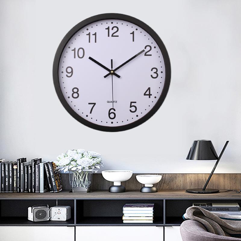 Personalized Living Room Bedroom Home Fashionable Silent Simple Clock Decoration Wall Wall Clock Clock Quartz Clock