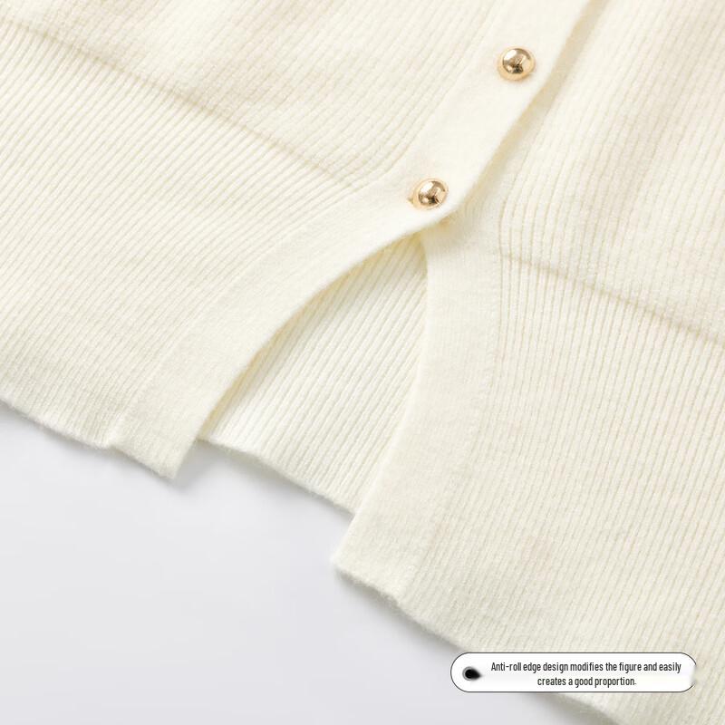 Versatile Women's V-Neck Knit Cardigan