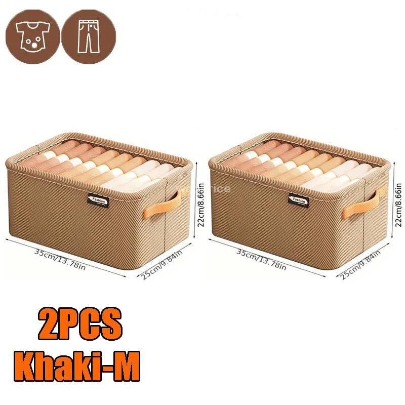 3pcs Clothes Storage Bags Portable Household Clothing Organizer Home Foldable Dust-proof Quilt Storage Container Storage Box