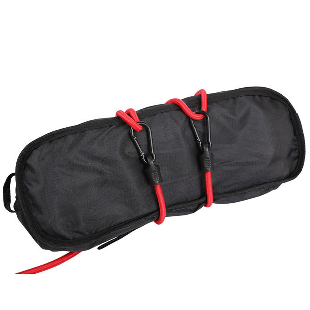 Napínací popruh s karabinou Bungee šňůra Gumový napínák Expandér Vázací popruh Popruh na zavazadla s karabinou