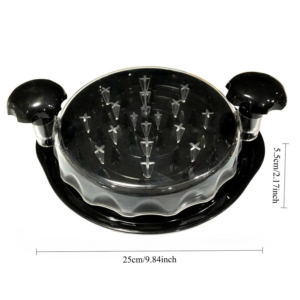 Multi - Functional Manual Chicken Shredder, Quick Meat - Shredding Kitchen Gadget, Rotating Tool with Transparent Visible Lid