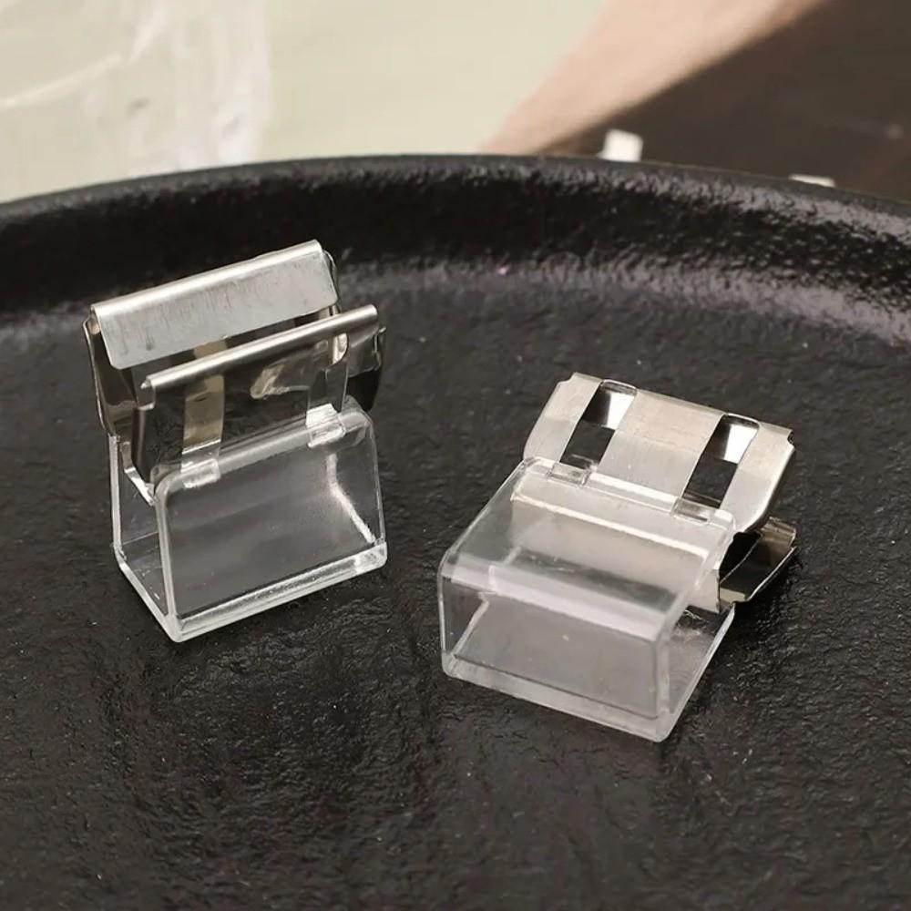 20pcs Non-Slip Leg Shortening Clip Transparent Pants Edge Clip Clothes Fixing