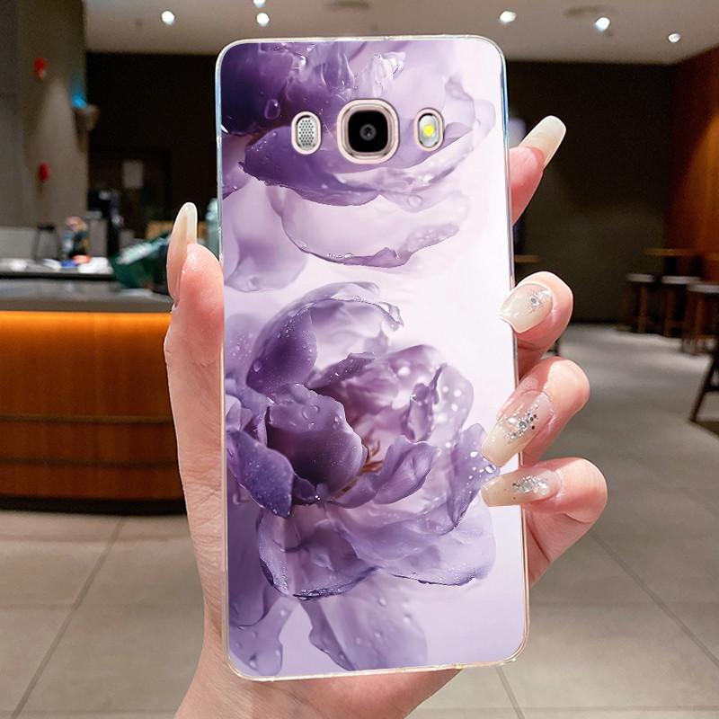 Casing For Samsung Galaxy J5 (2016) SM-J510F / J7 (2016) SM-J710F Soft Cover Luxury Dragon Cute Cool Boys Girls Transparent Case