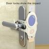 Adjustbale Door Latches Covers Closers Quiet Lock Cushion Door Silencers Safety Protections Buffers Pad Easy to Install