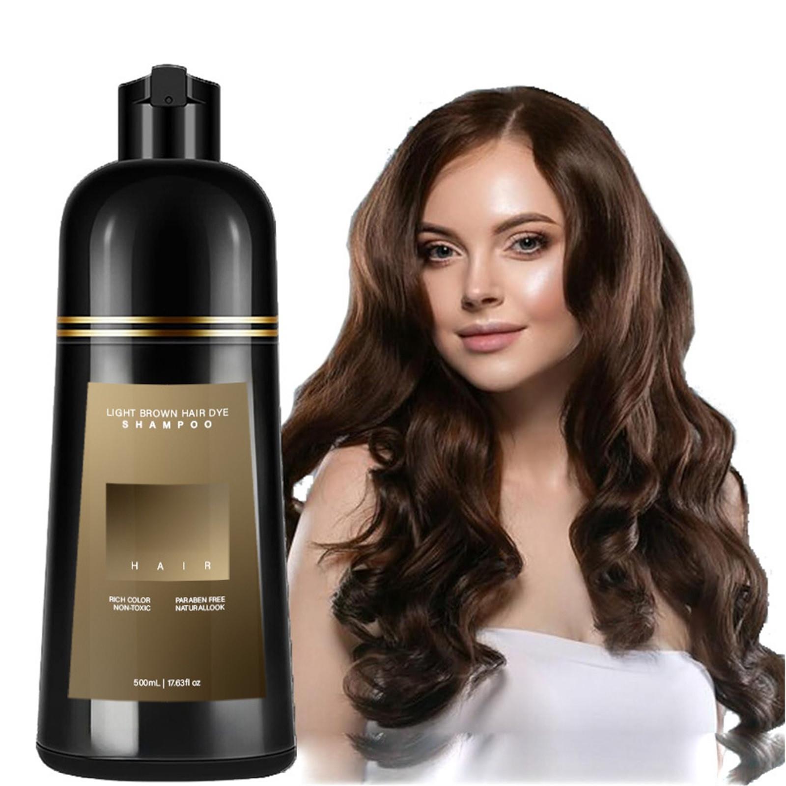 

Dyestuff Shampoo Шампунь Нежно и быстро окрашивает, не раздражает окрашивание (черный/коричневый/светло-коричневый/красный/фиолетовый) One Size