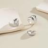 Metal Texture Ring Set Smooth Surface Ring Fashion Open Ring