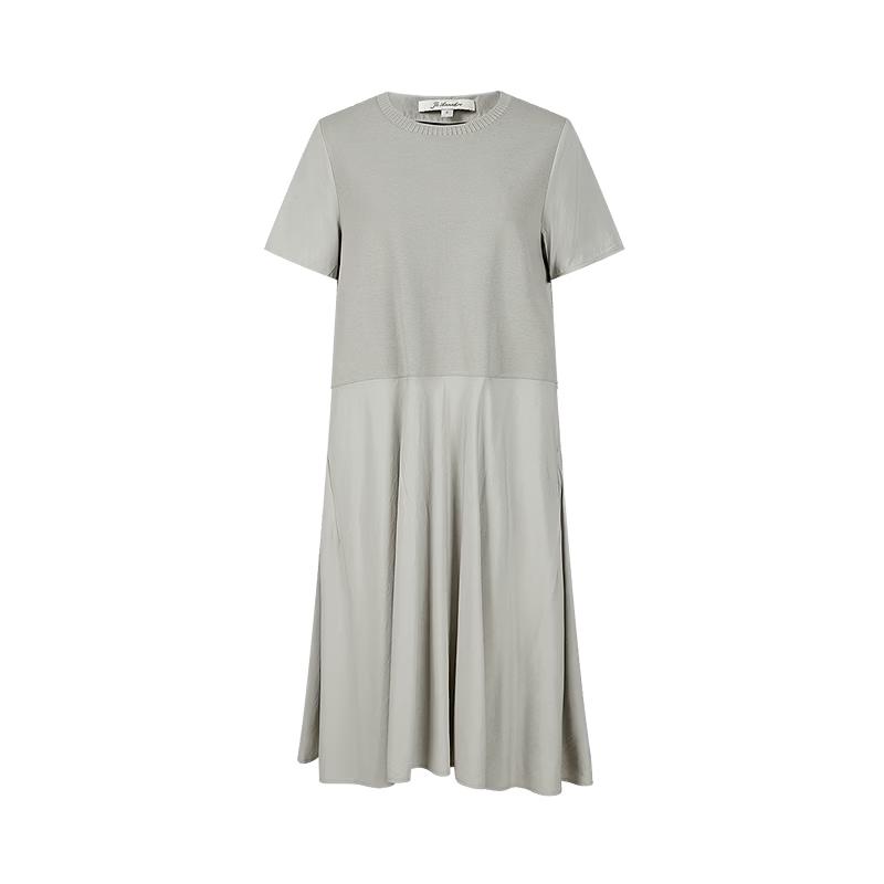 JZ Annacoco Women's Cleanfit Stitching A-Line Dress