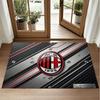 AC Milan Design Crystal Velvet Rug Soft Decorative Mat for Bedroom Entrance