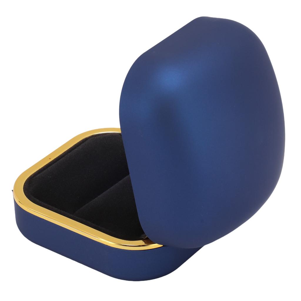LED Ring Box Velvet Lining Exquisite Luxury Ring Box Jewelry Case with LED Light for Anniversary