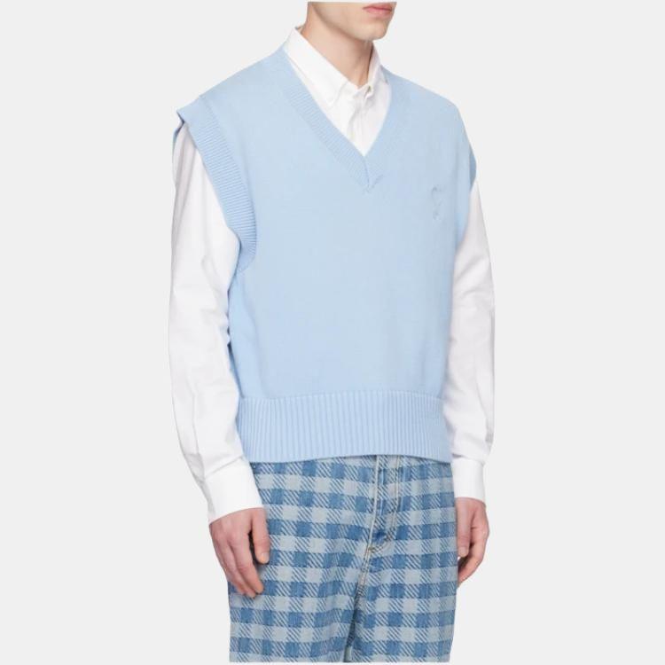 AMIPARIS SS23 Vest Unisex Sky Blue UKS708016-464