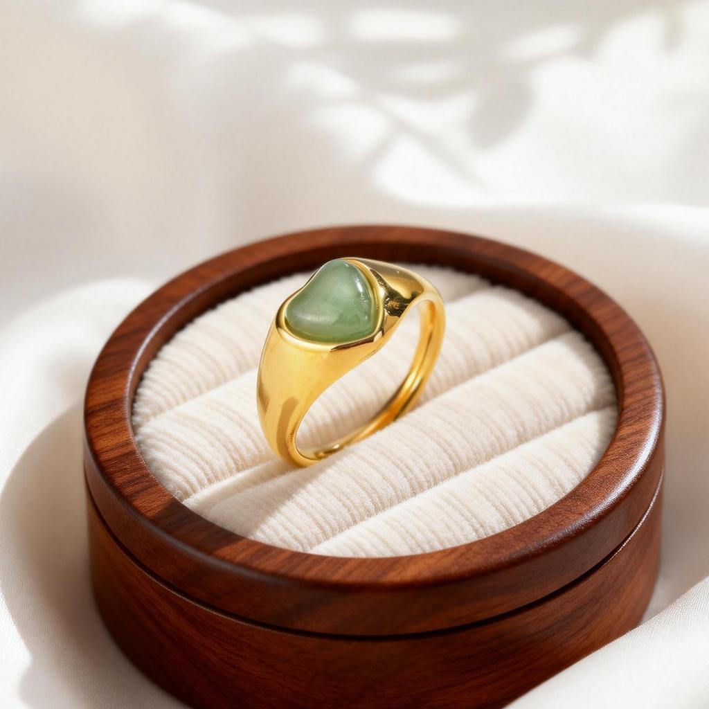 Statement Natural Stone Rings for Women,Stainless Steel Heart Water Drop Geometric Finger Ring,Hip Pop Jewelry Gift