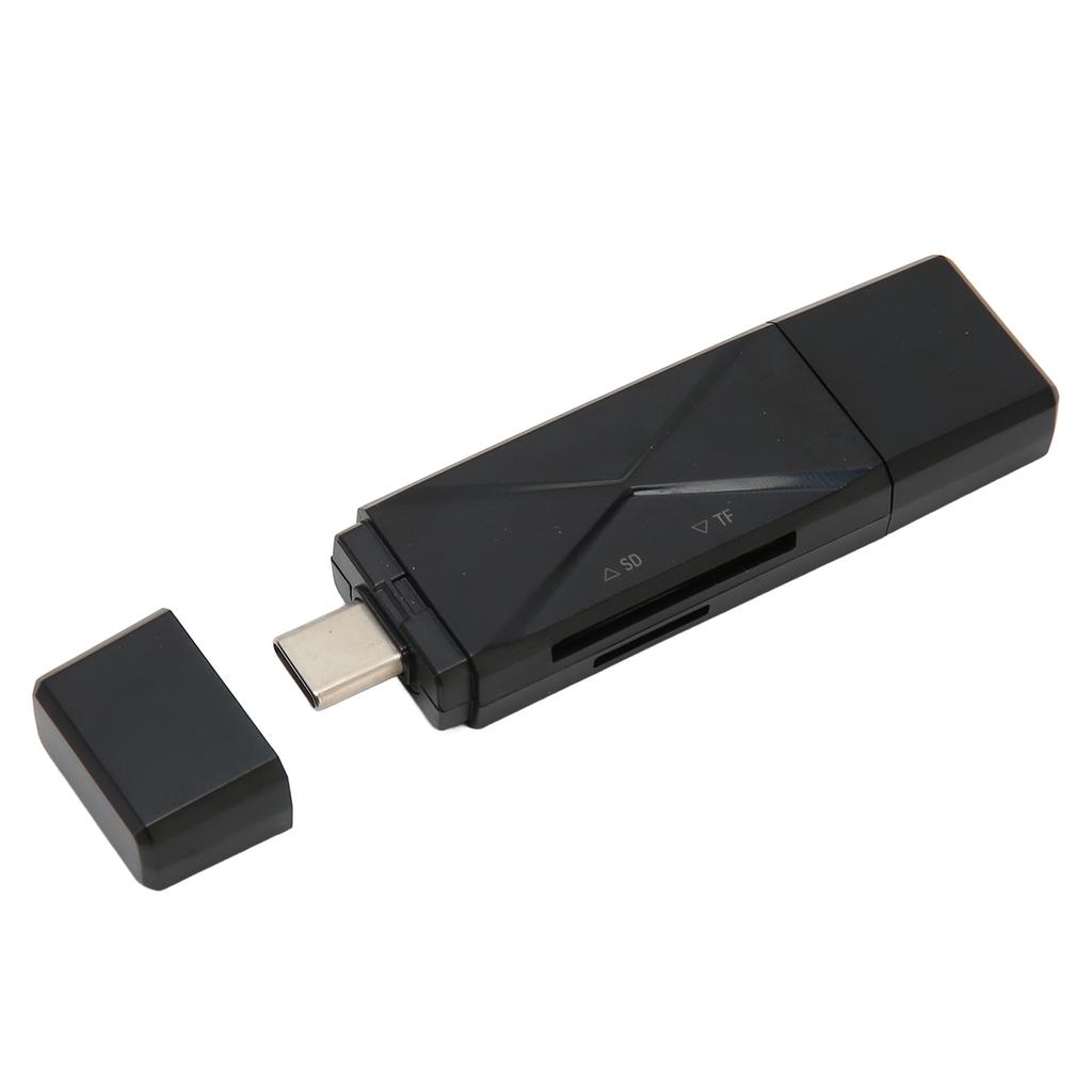 USB C USB2.0 MICRO USB Storage Card Reader with 3 Connectors 104MBps 3 in 1 USB Storage Card Reader for Laptop Cellphone