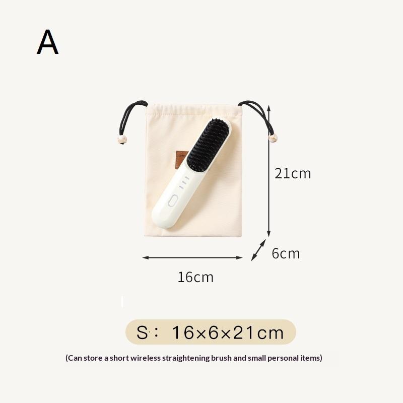 

Hair Dryer Diffuser Cover With Drawstring Closure - Flocking Hair Dryer Bag Storage Belt Mouth Dust Bag For Hairdryer Accessory A бежевый