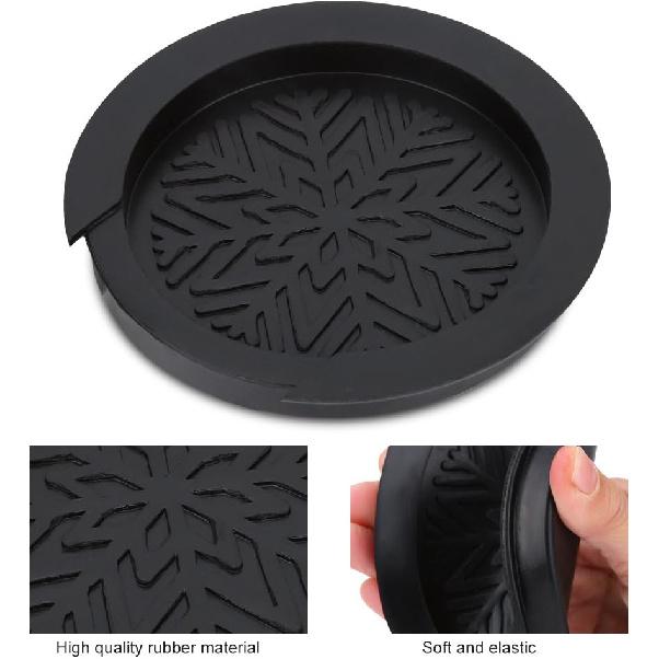 Guitar Soundhole Cover, Screeching Halt Sound Hole Rubber Feedback Eliminator Buster Classical Guitar Dust Cover Block Buffer Protector Accessories