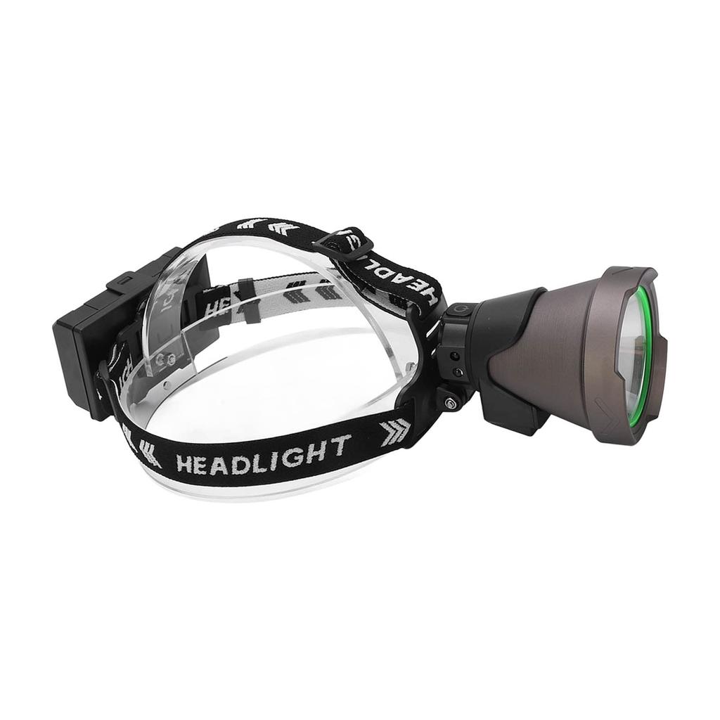 Rechargeable Aluminum Alloy and ABS High Brightness for Hiking Headlamp, Headlamp, Fishing, Camping,