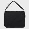 SIO Reversible Shoulder Bag _ Black Check & Black