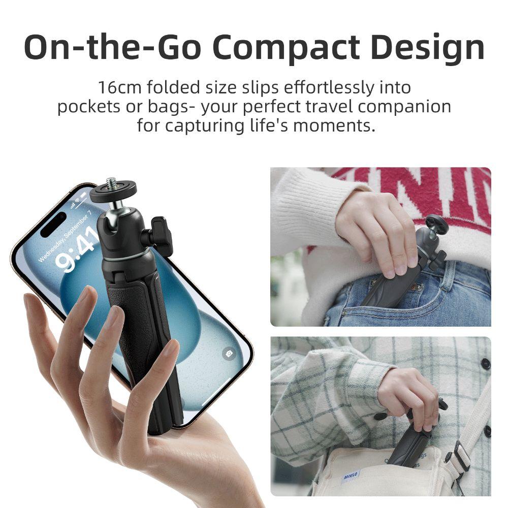 2-in-1 Selfie Stick Tripod for Insta360/DJI Osmo Action Action Camera Accessories