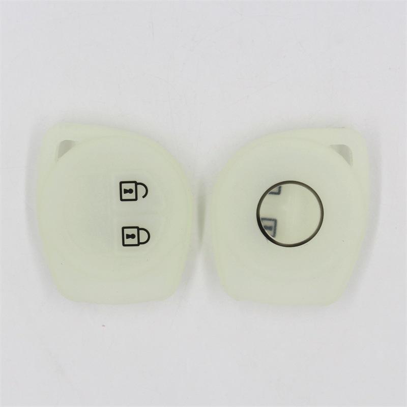 2 Button Silicone Key Case Remote FOB Protector Holder For Suzuki Baleno SX4 Grand Vitara Jimny Liana Ignis Esteem