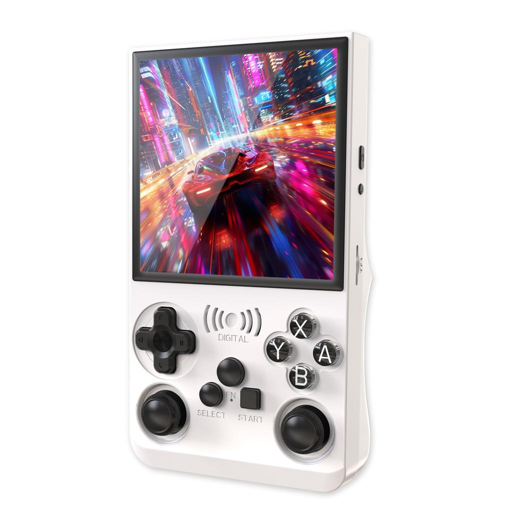 ANS13 Schermo IPS da 4,0 Pollici Console Portatile per Videogiochi Retrò 15000+ Giochi Integrati Linux Console Portatile da Tasca per il Gaming
