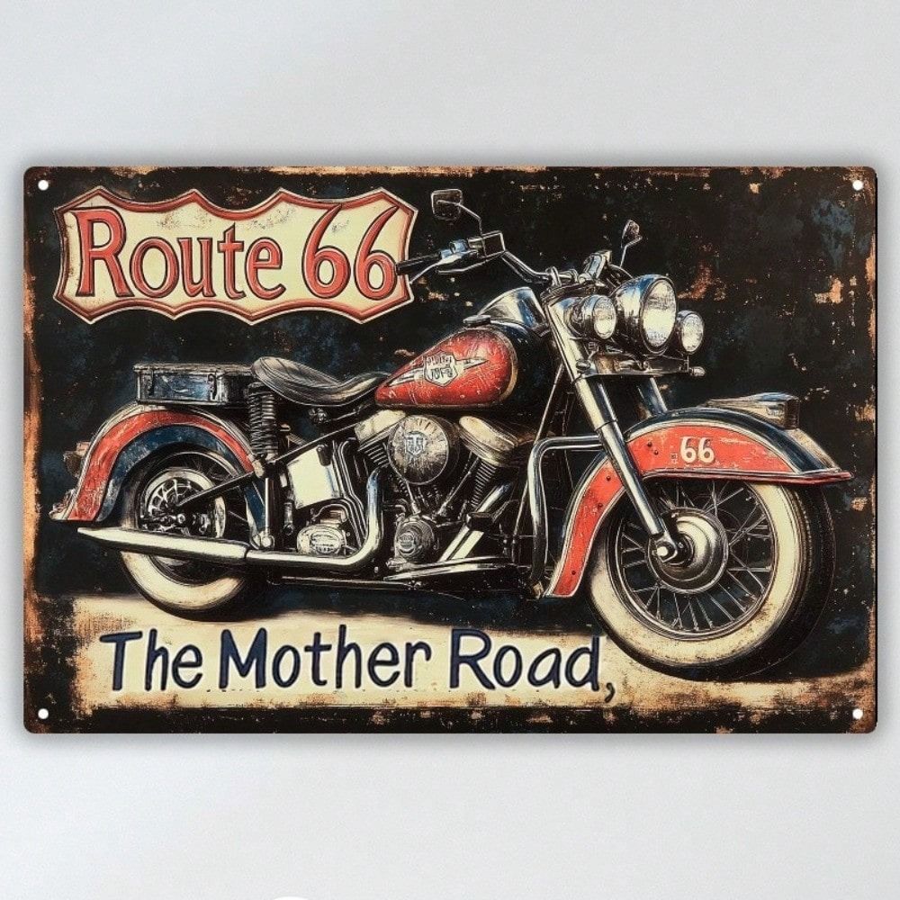 Tin Sign Art Metal Wall Decor 20x30cm Retro Vintage Painting