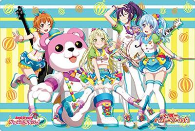 Bushiroad Kolekcja Gumowych Mat BanG Girls Band Happy Vol.843 Dream! Impreza! Witaj, świecie!"