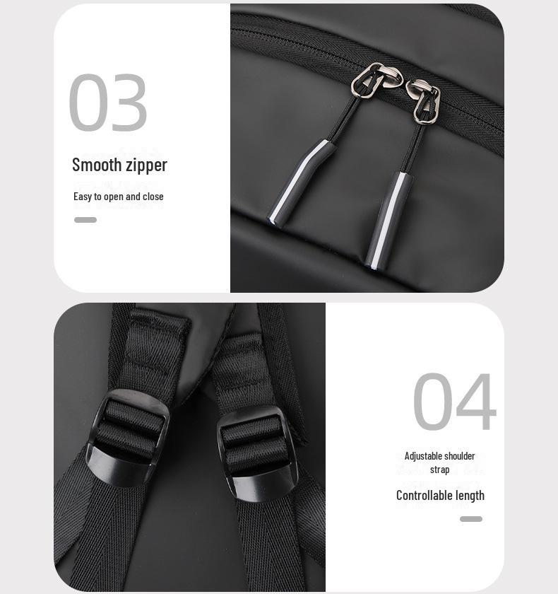 Versatile Lightweight Student and Commuter Backpack: Fashionable, Casual, and Business-Ready Computer Bag Handbag