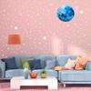 1 Glow Stars In the Set Wall Moon Pattern Stickers Dark PVC Bedroom Ceiling Decals Home Decor