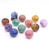 30Mm Crystal Ball Natural Reiki Healing Quartz Stone Globe Energy Gemstone Fengshui Sphere Wicca Chakra Massage Home Decor Gifts