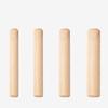 100Pcs Woodworking Dowel Craft Dowel Pin Rod Set Furniture Fitting Dowel Pin Wooden Cabinet Drawer Round Fluted Wood