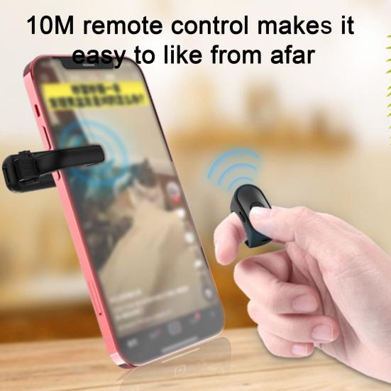 Page Turner Remote Control Soft Silicone Contacts E-book Page Turner Battery-efficient Kindle Accessories