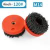 4inch 110mm/M16 Circular Abrasive Nylon Brush Stone Polish Granite Marble Clean Workshop Equipment Power Tool Grinder Wheel
