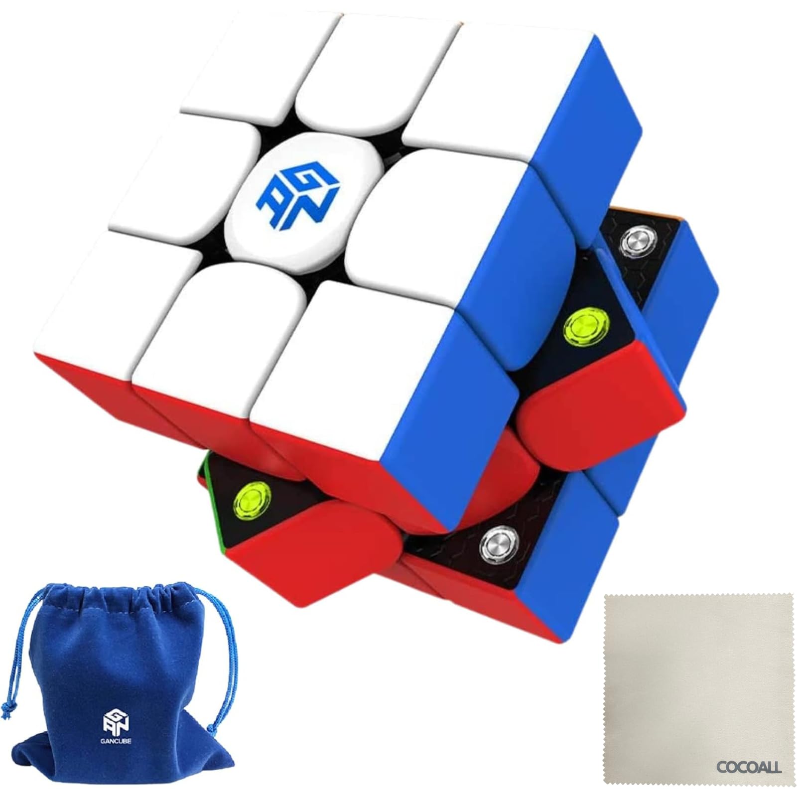 

GAN 356M GANCUBE Competition Model [Includes 6-panel completed video, dedicated bag, and cloth]