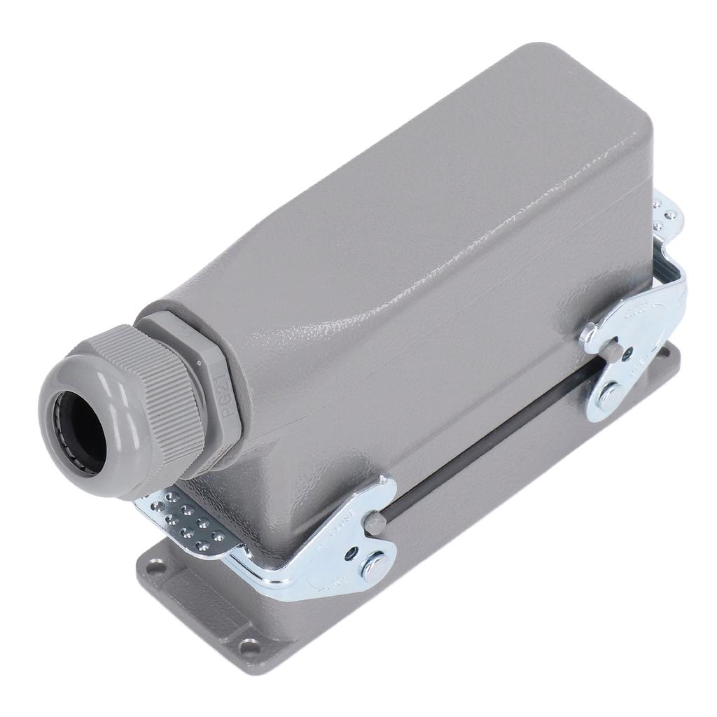 Heavy Load Connector Rectangular Industrial Waterproof 16A 500V HDCHE0241PG21